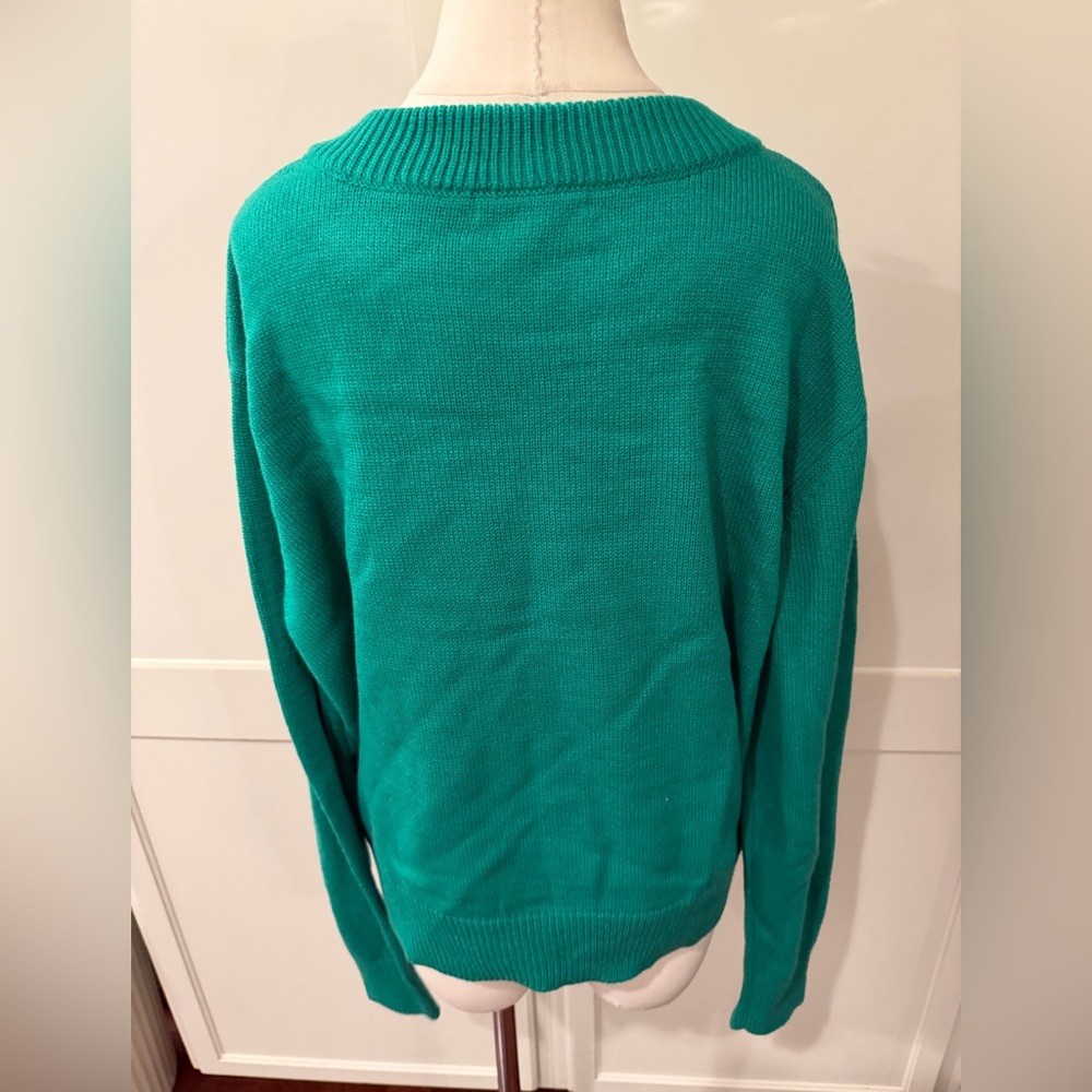 Grayson Threads St. Patrick's Day "Lucky" graphic sweater - Picture 3 of 6